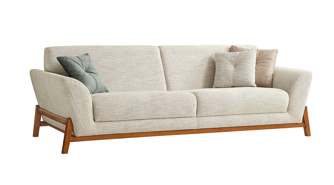 Juliet Yataklı Ahşap Ayaklı Koltuk Takımı Yataklı Koltuk Takımları