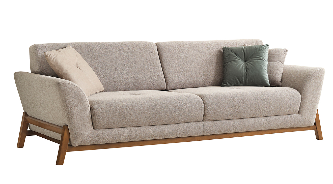 Juliet Yataklı Ahşap Ayaklı Koltuk Takımı Yataklı Koltuk Takımları