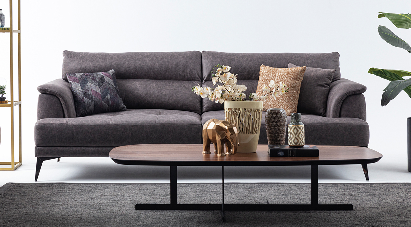 Vegas Nubuk Yataklı Koltuk Takımı Yataklı Koltuk Takımları