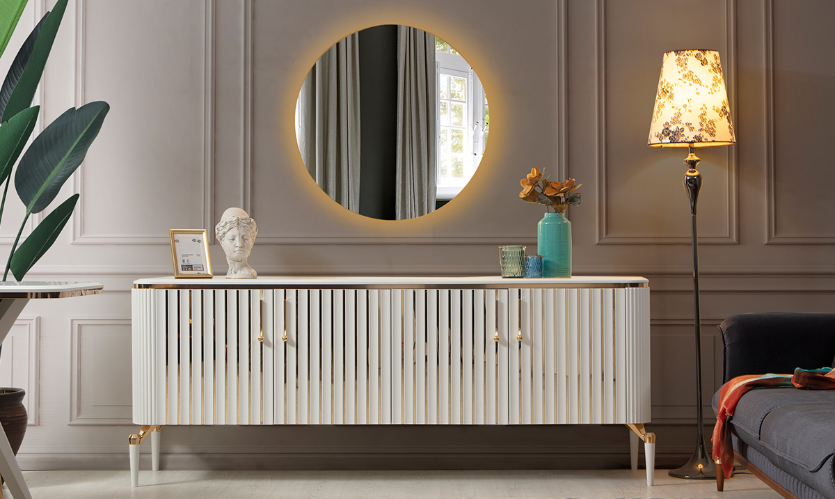 Bianca Aytaşı Yemek Odası Takımı Yemek Odası