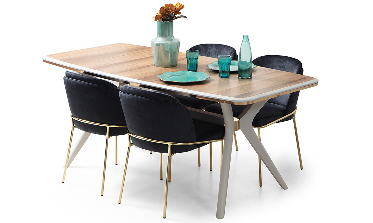 Bianca Aytaşı Yemek Odası Takımı Yemek Odası