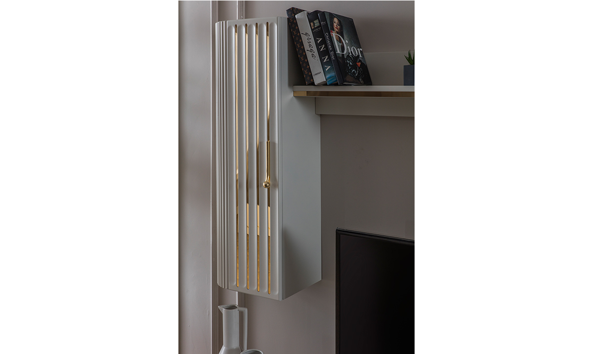 Bianca Aytaşı Şömineli Tv Ünitesi TV Ünitesi