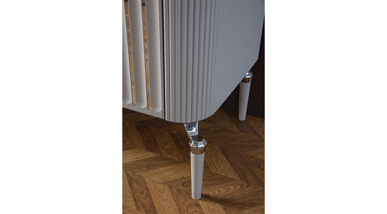 Biance Gümüş Metal Ayaklı Yemek Odası Takımı Yemek Odası