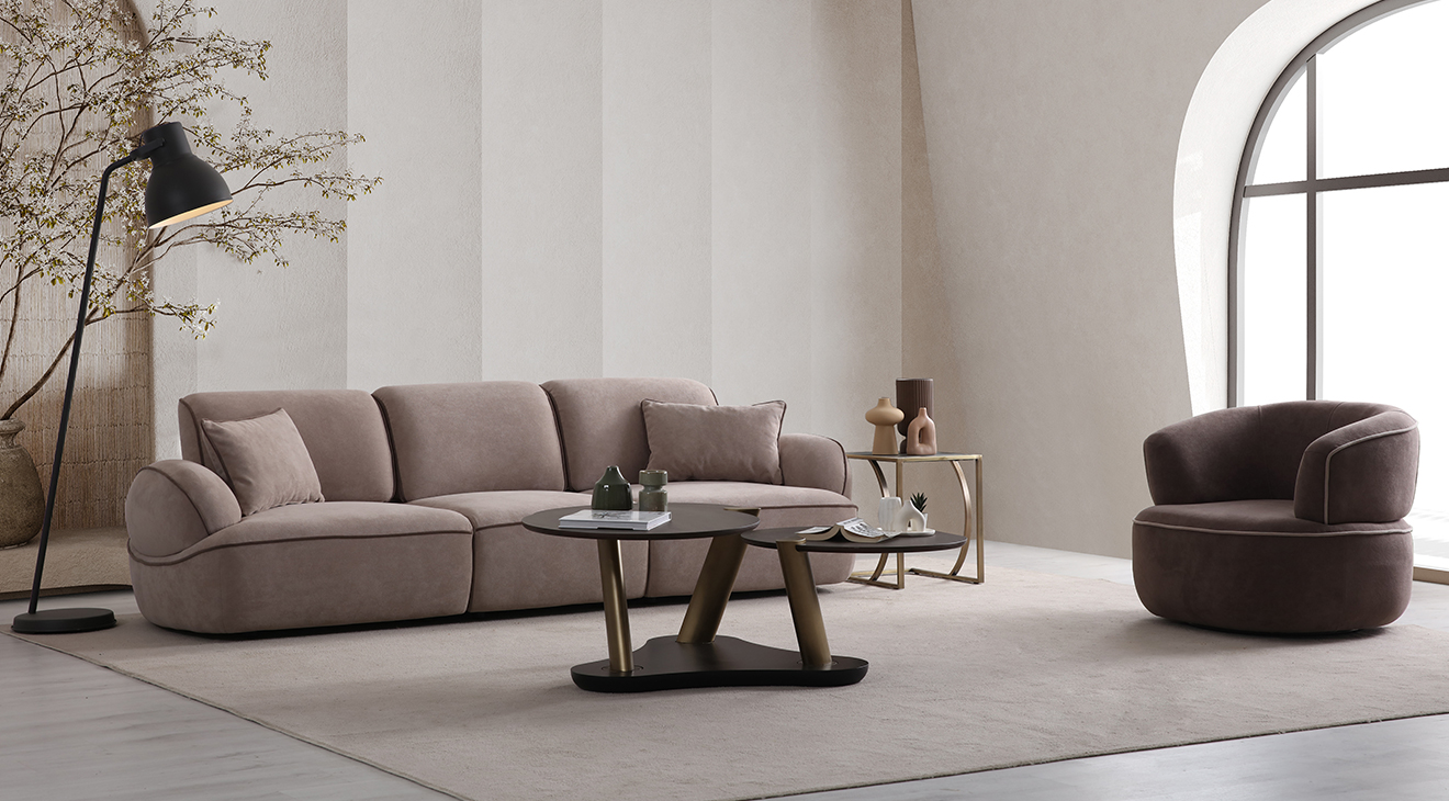 Evole Yataklı Modern Koltuk Takımı Modern Koltuk Takımı