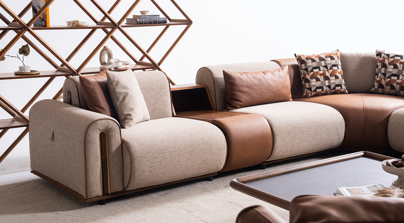 Grande Köşe Koltuk Takımı Köşe Koltuk