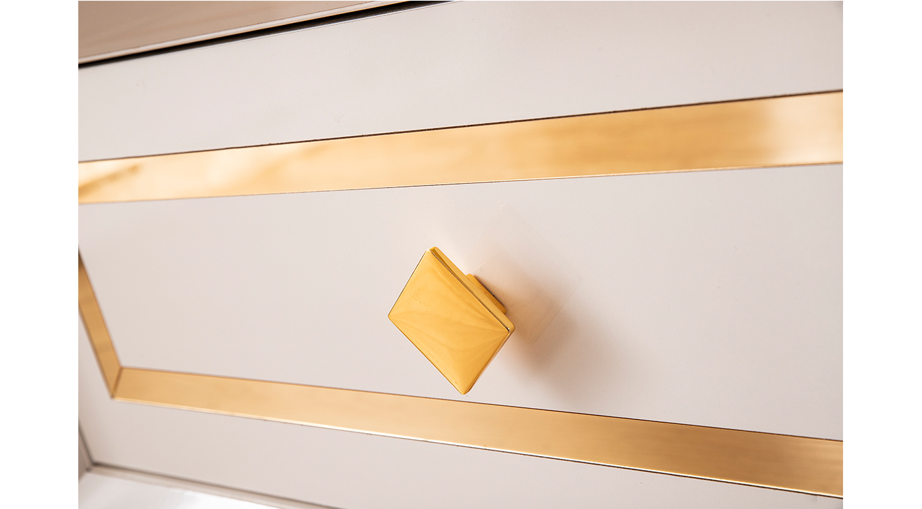 Berrak Metal Ayaklı Tv Ünitesi (Gold) TV Ünitesi