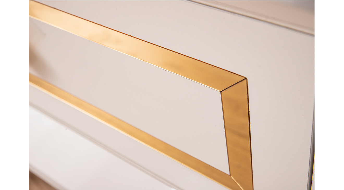 Berrak Metal Ayaklı Tv Ünitesi (Gold) TV Ünitesi