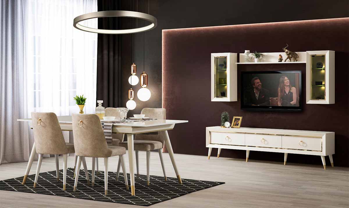 İnci Aytaşı Yemek Masası Masalar