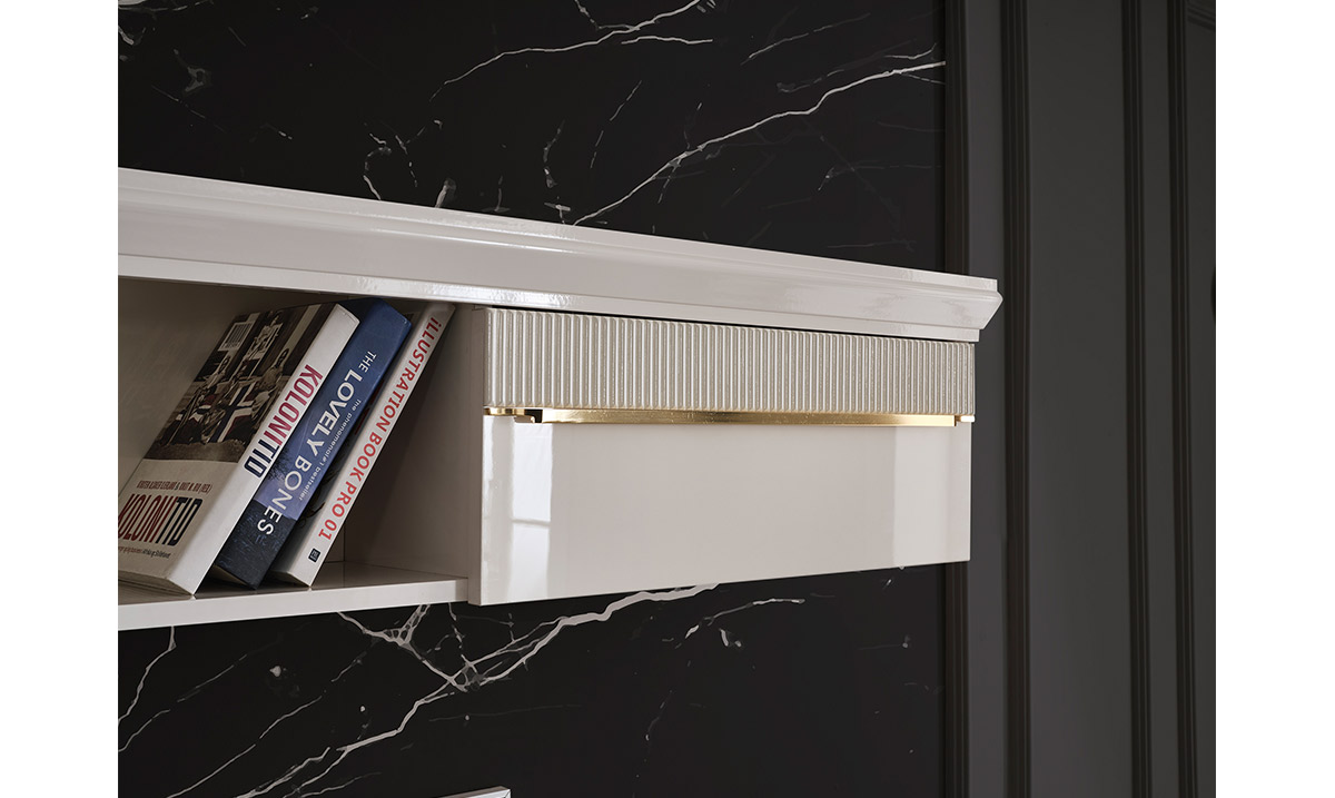 Angel Gold Metal Ayaklı Tv Ünitesi TV Ünitesi