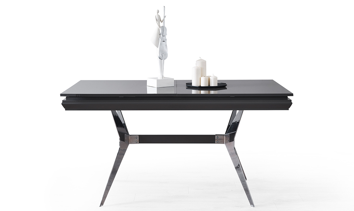 Asya Gümüş Metal Ayaklı Yemek Odası Takımı Yemek Odası