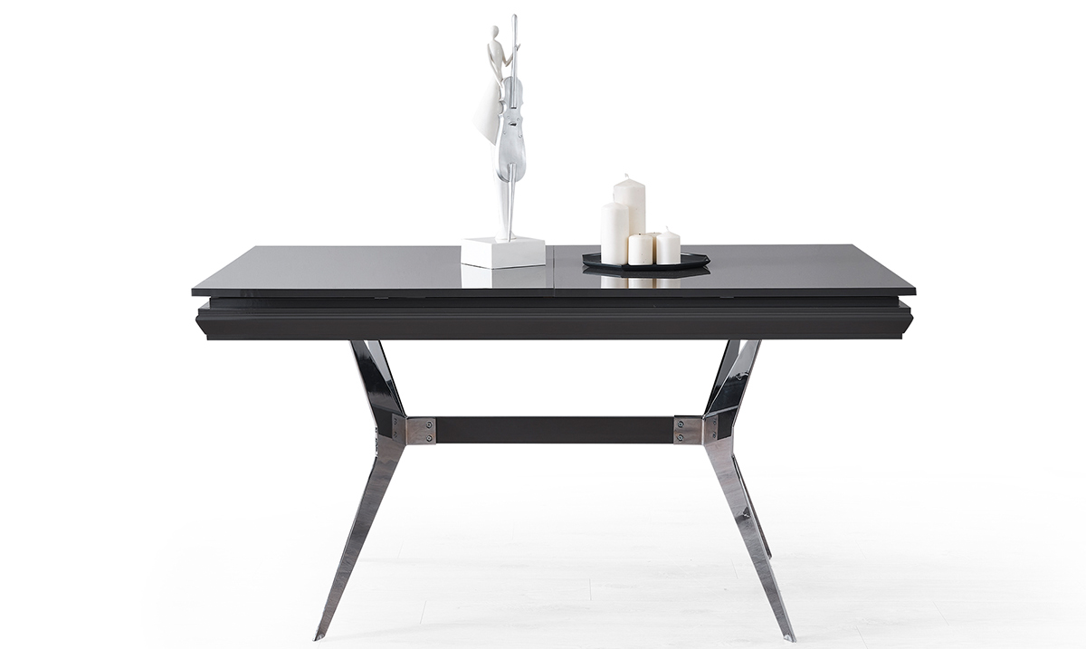 Asya Gümüş Metal Ayaklı Yemek Masası Masalar