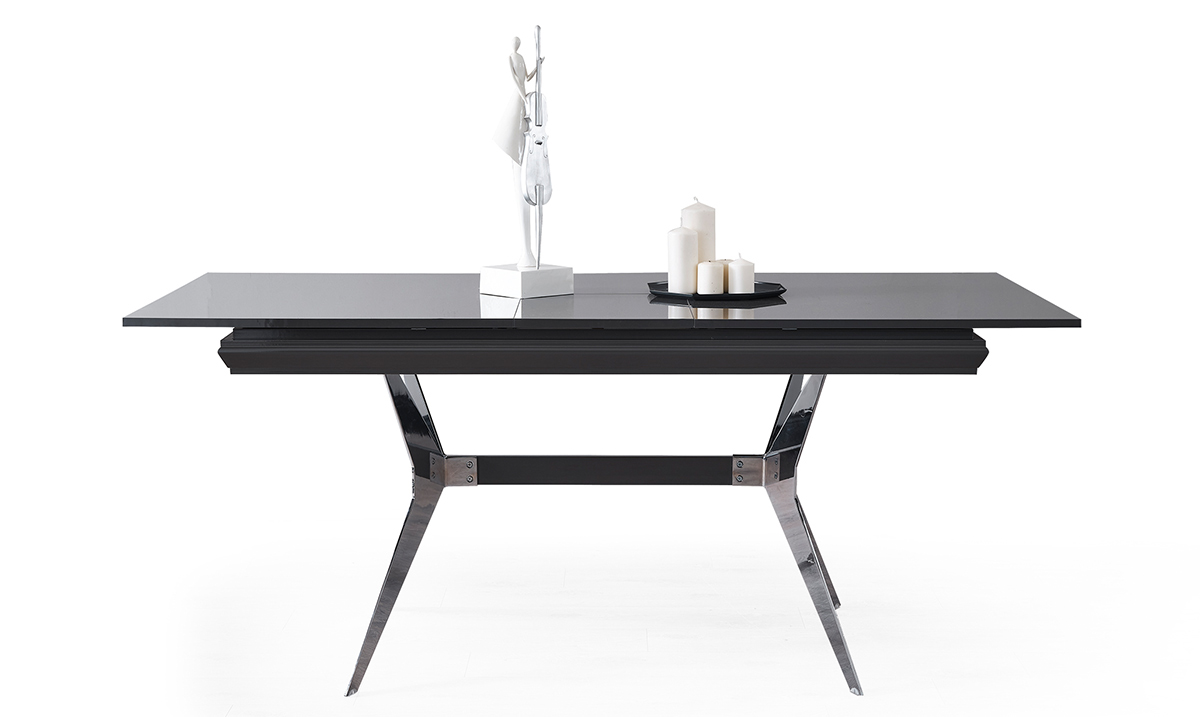 Asya Gümüş Metal Ayaklı Yemek Masası Masalar