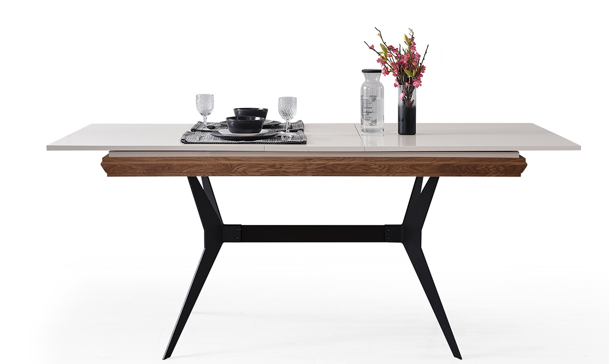 Elize Metal Ayaklı Yemek Masası Masalar