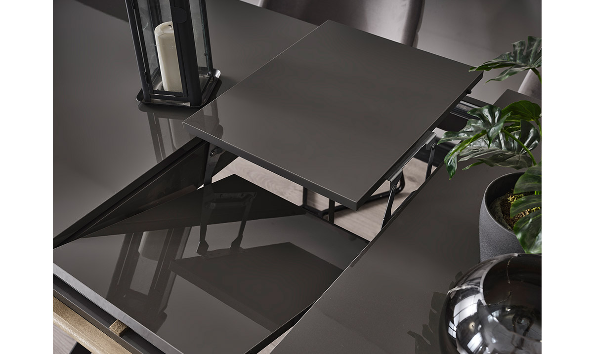 Grand Ahşap Metal Ayaklı Yemek Odası Takımı Yemek Odası