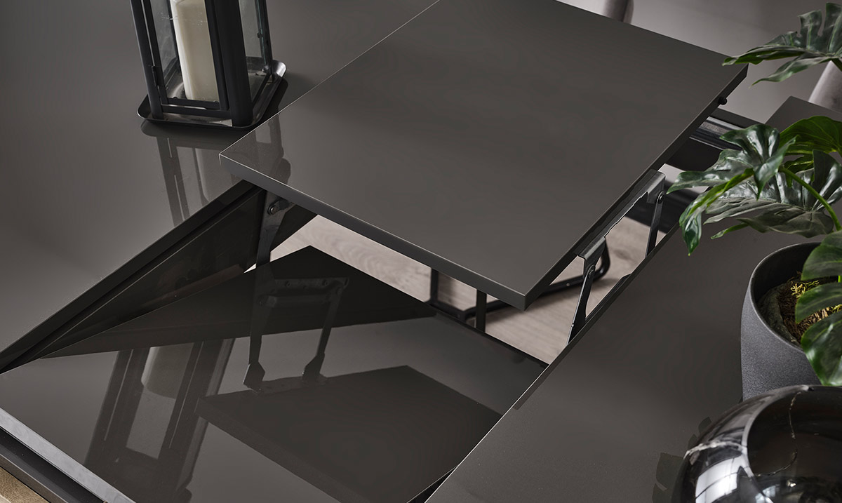 Grand Ahşap Metal Ayaklı Yemek Masası Masalar