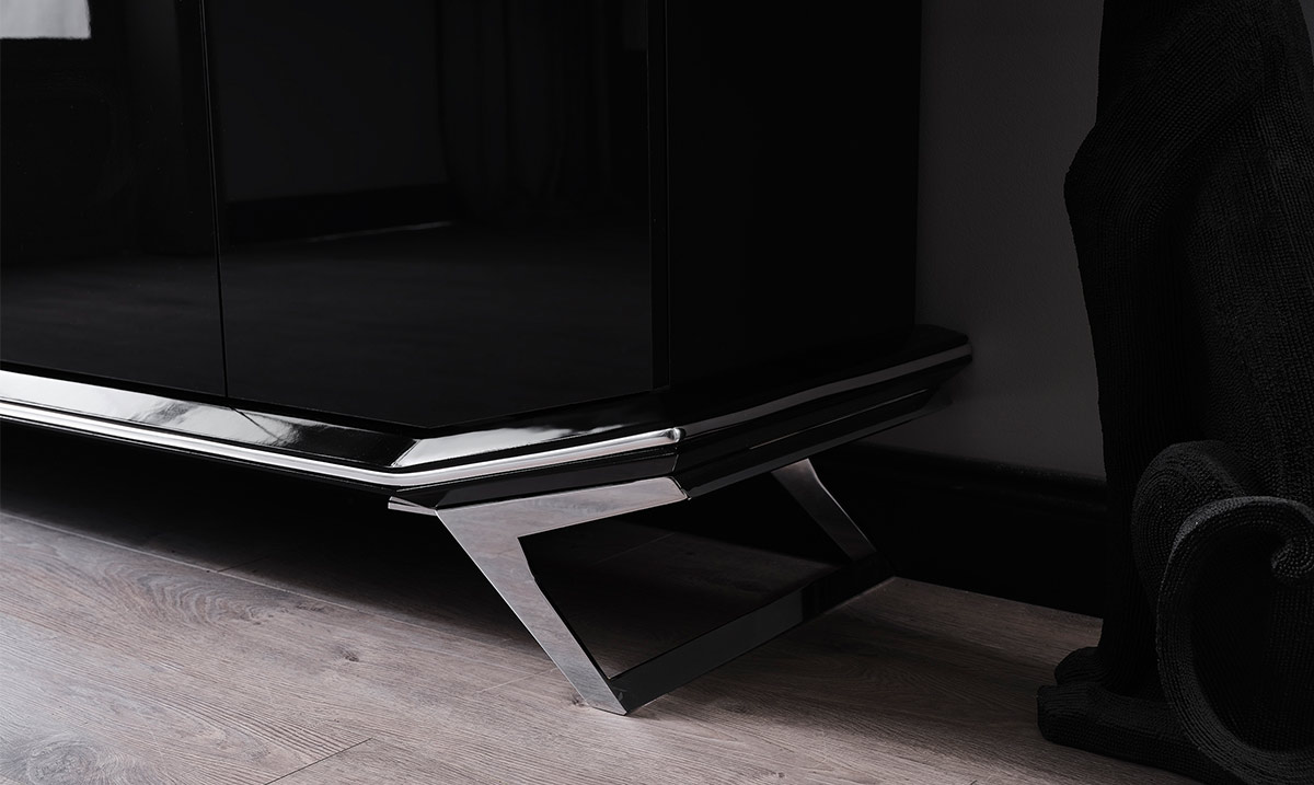 Masarati Gümüş Metal Ayaklı Yemek Odası Takımı Yemek Masası