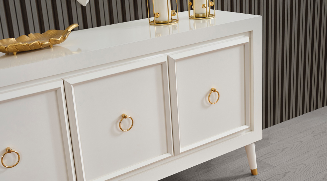 Lisa Ahşap Ayaklı Yemek Odası Takımı Yemek Odası