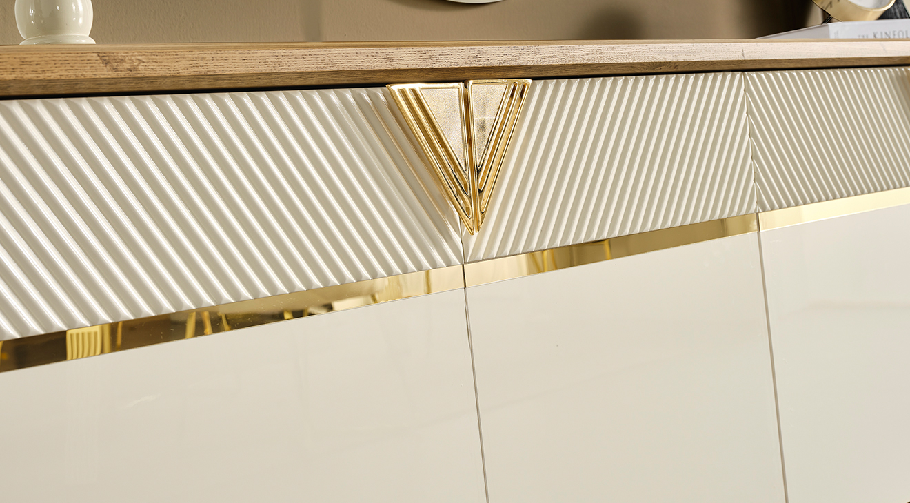 Milano Gold Metal Ayaklı Yemek Odası Takımı Yemek Odası