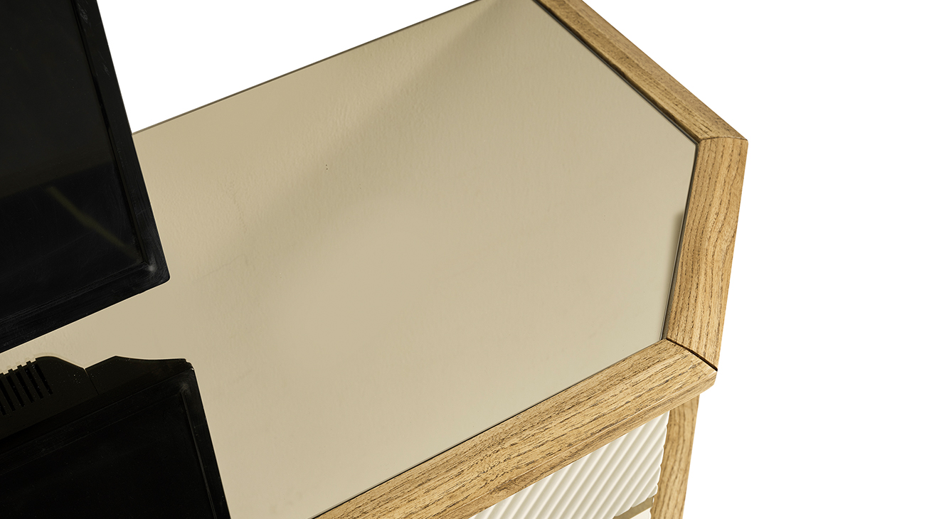 Milano Gold Metal Ayaklı Tv Ünitesi TV Ünitesi