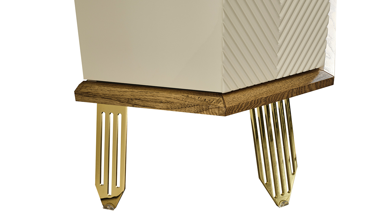 Milano Gold Metal Ayaklı Tv Ünitesi TV Ünitesi