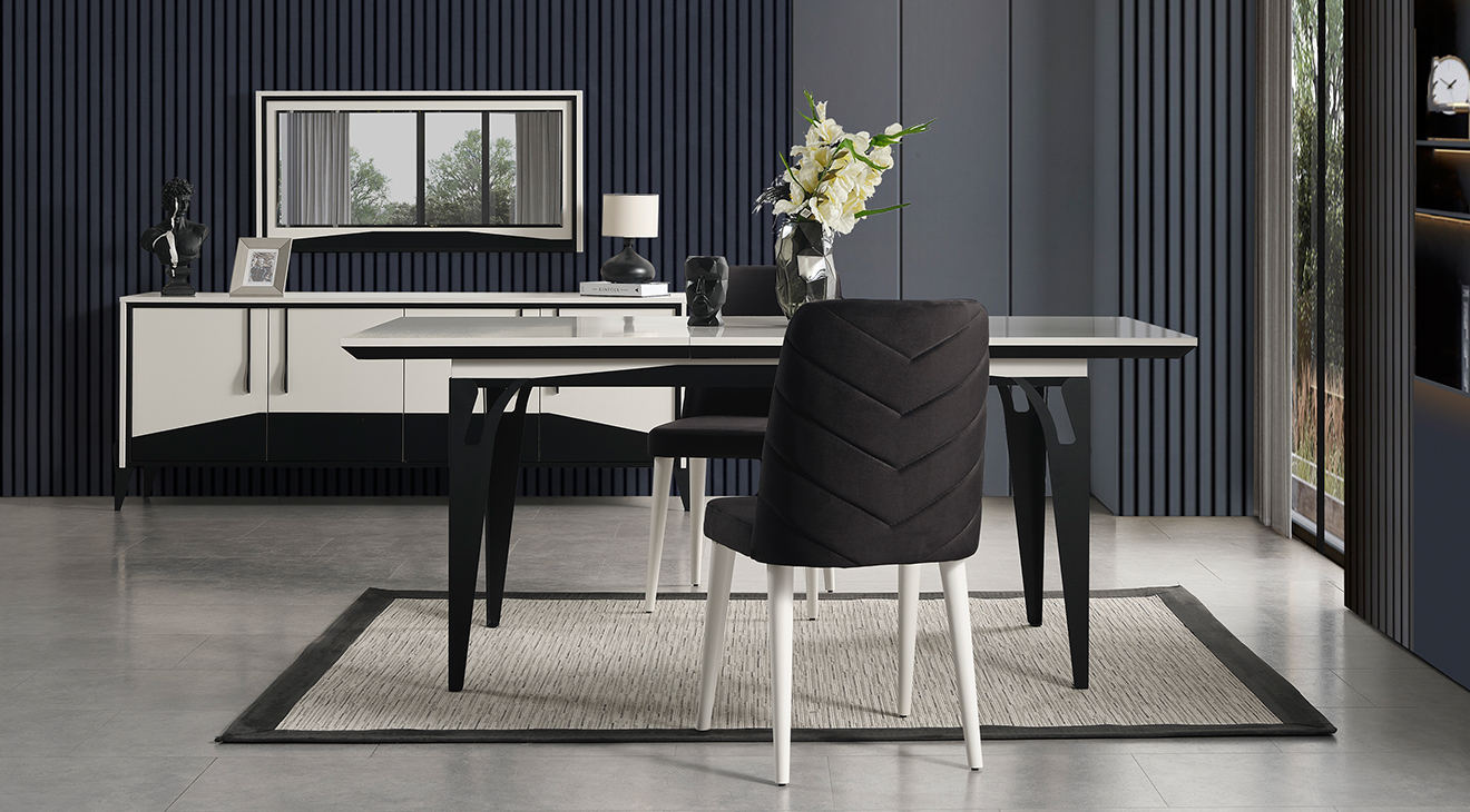 Nehir Modern Yemek Odası Takımı Yemek Odası