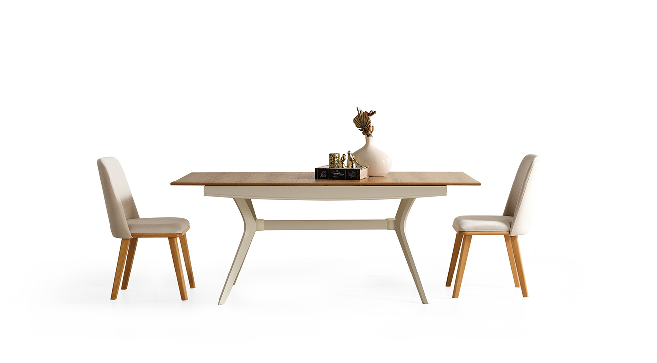 Silva Ahşap Ayaklı Yemek Odası Takımı Yemek Odası