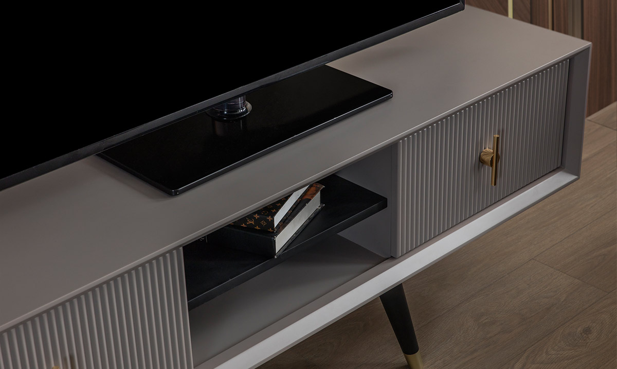 Golf Gri TV Ünitesi TV Ünitesi