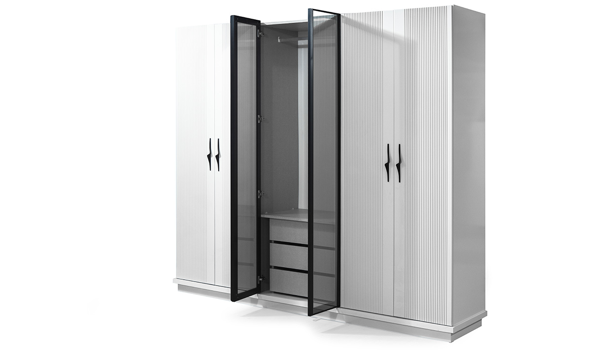 Nobel 6 Kapaklı Yatak Odası Takımı Yatak Odası