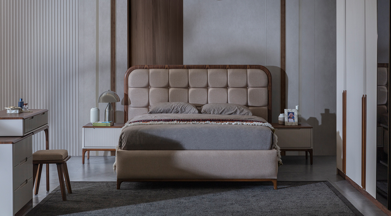 İnci 6 Kapaklı Yatak Odası Takımı Yatak Odası