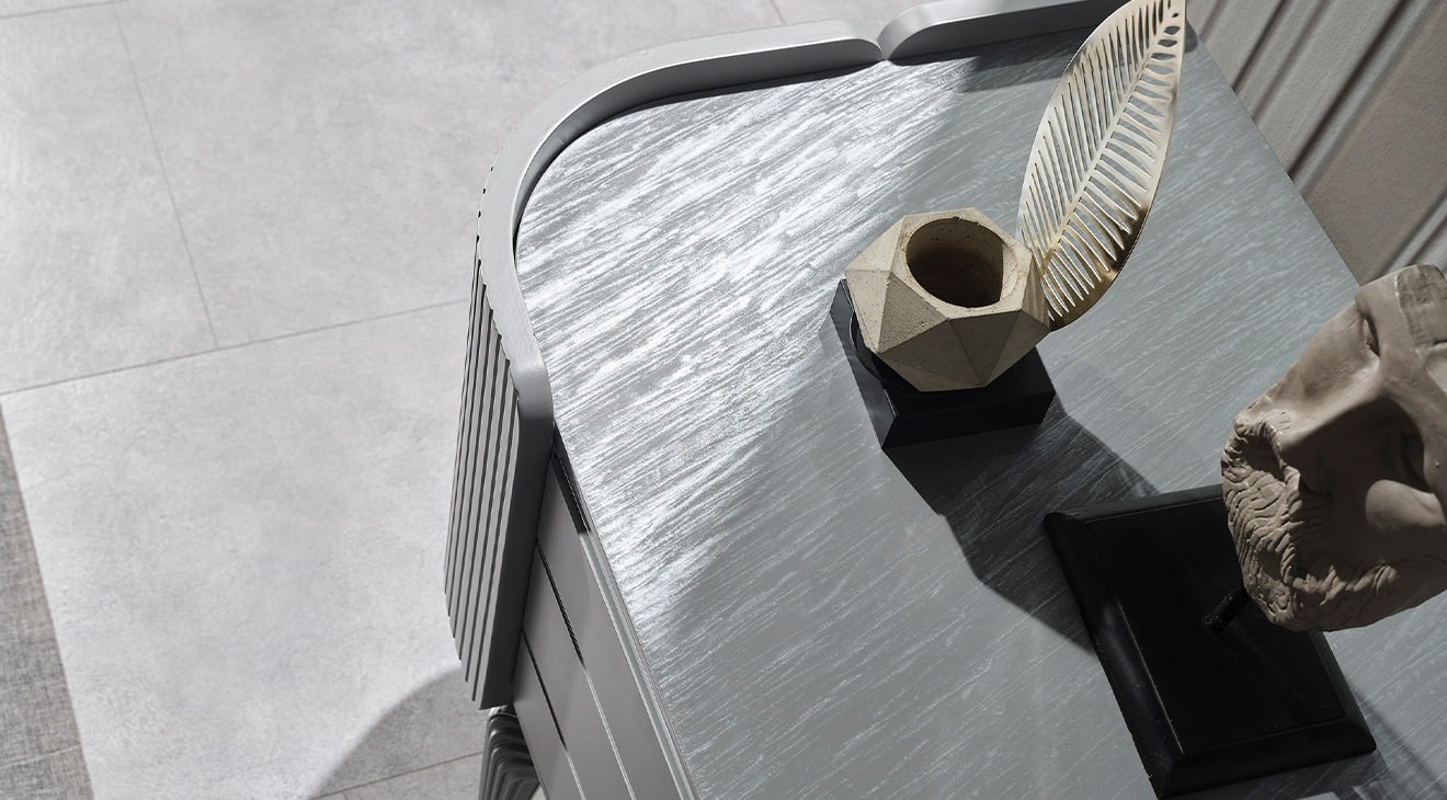 Karya Gri Şömineli Tv Ünitesi TV Ünitesi