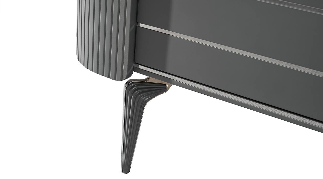 Karya Gri Şömineli Tv Ünitesi TV Ünitesi