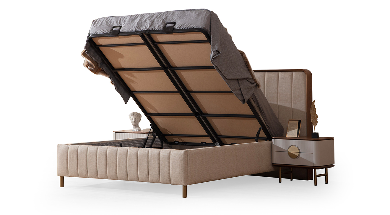 Viola Köşe Dolaplı Yatak Odası Takımı Köşe Dolap