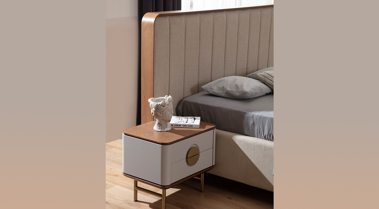 Viola Köşe Dolaplı Yatak Odası Takımı Köşe Dolap