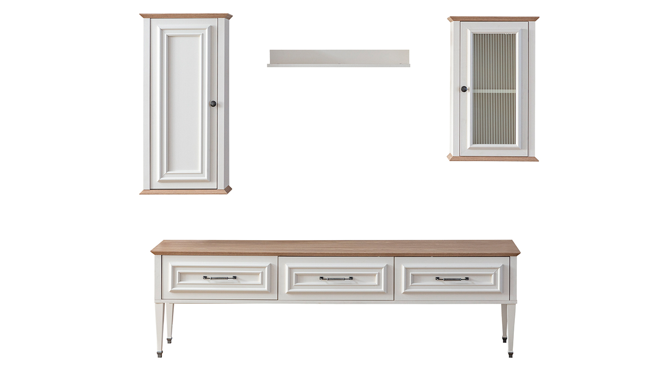 İstanbul Ahşap Ayaklı Tv Ünitesi TV Ünitesi