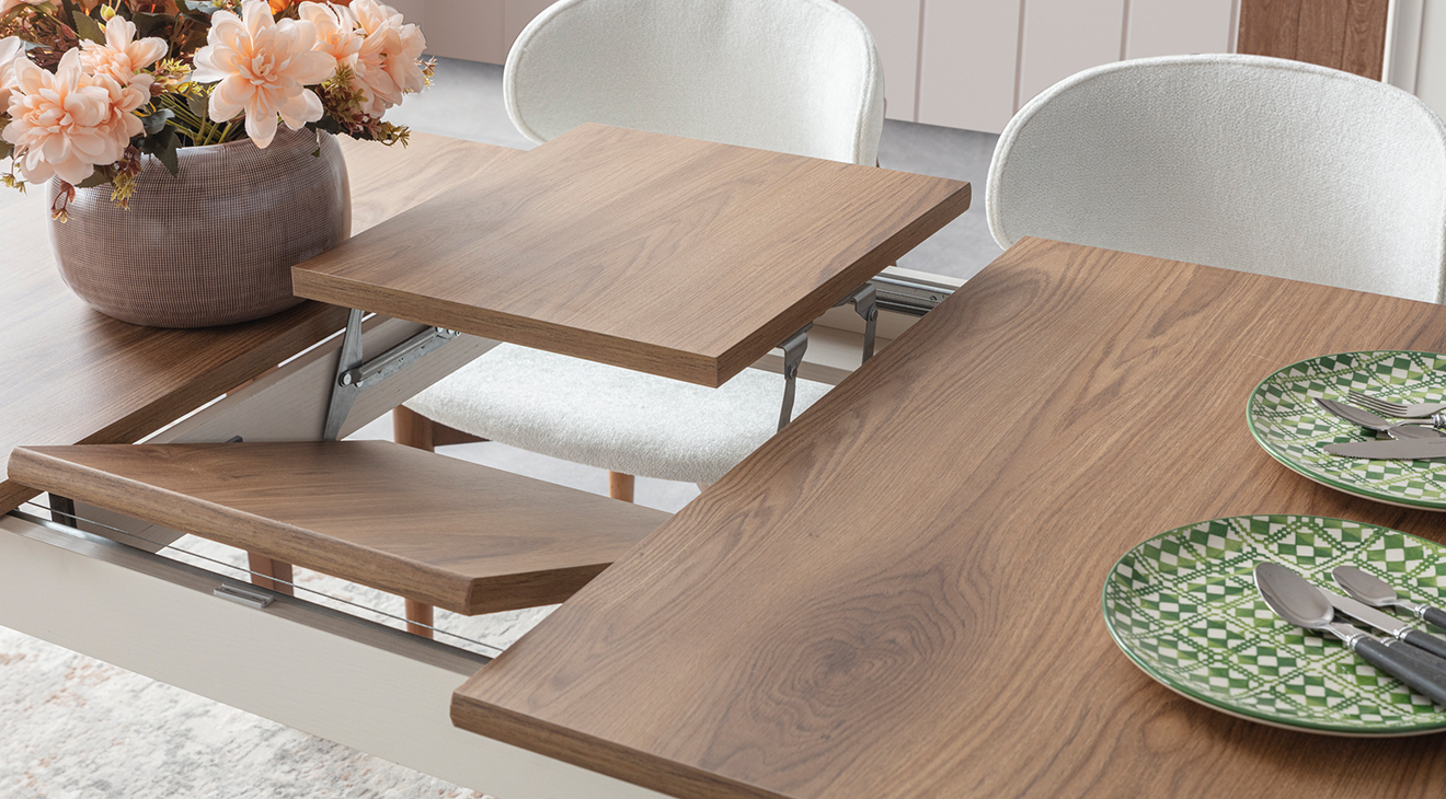 Ada Ahşap Ayaklı Modern Yemek Odası Takımı Yemek Odası