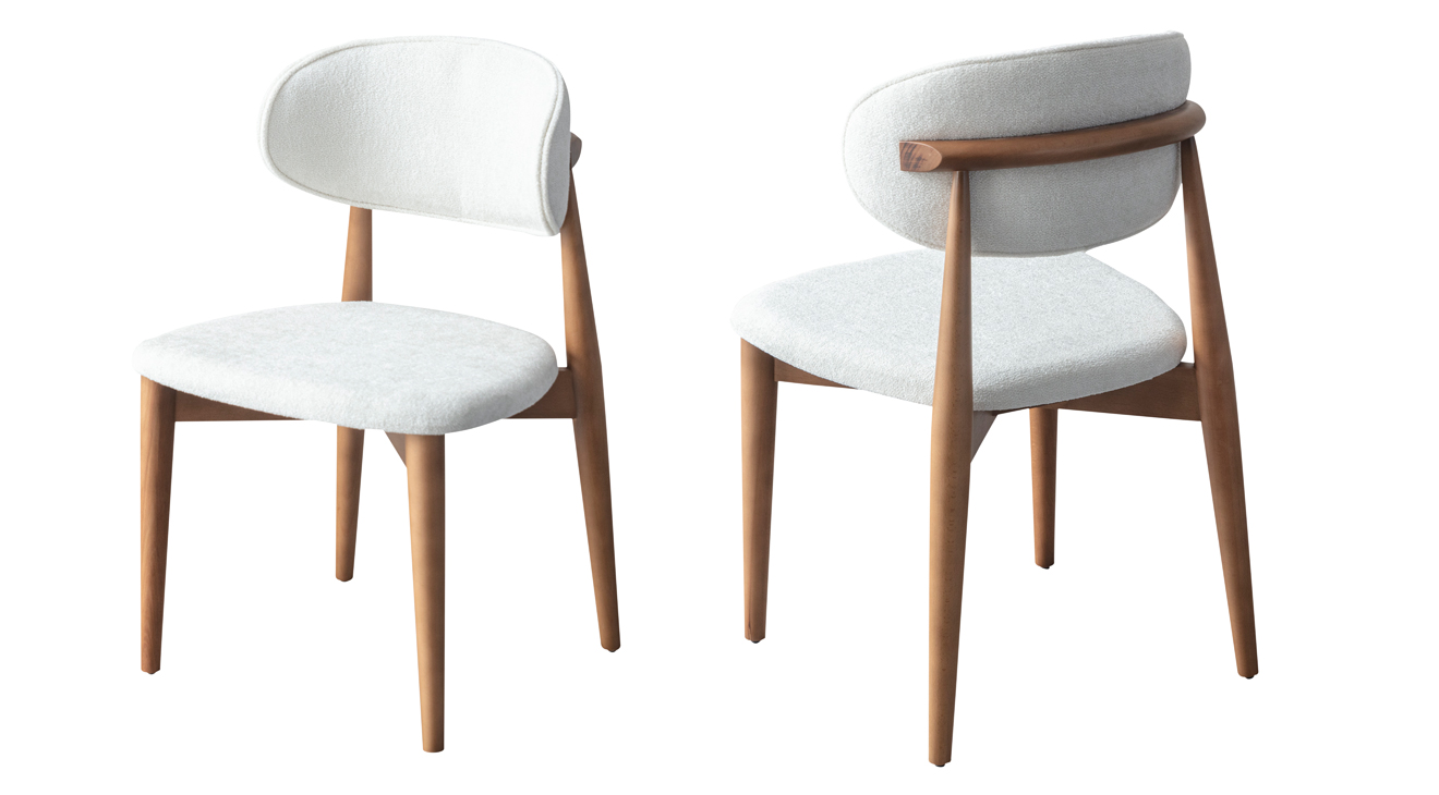 Ada Ahşap Ayaklı Modern Yemek Odası Takımı Yemek Odası