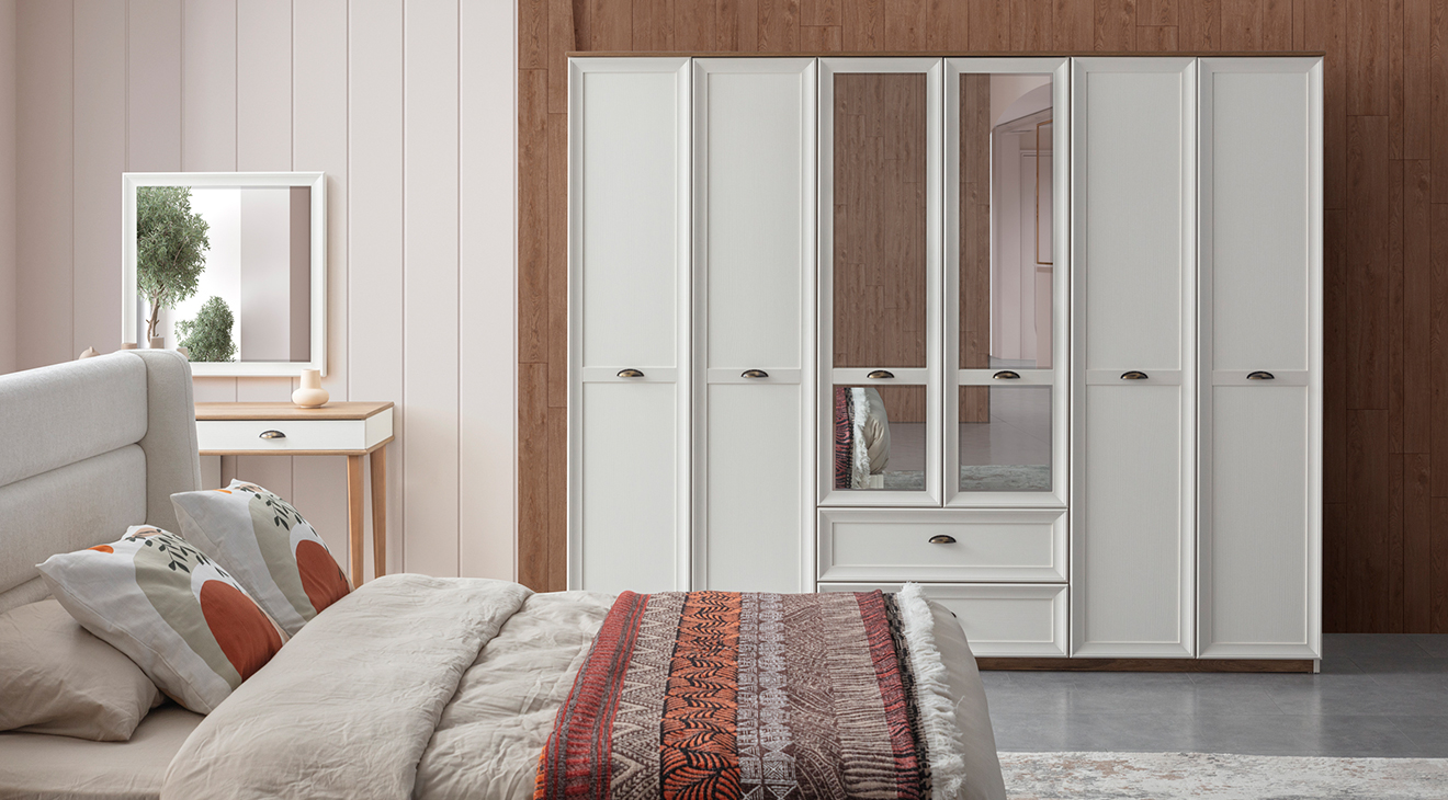 Ada 6 Kapaklı Yatak Odası Takımı Yatak Odası