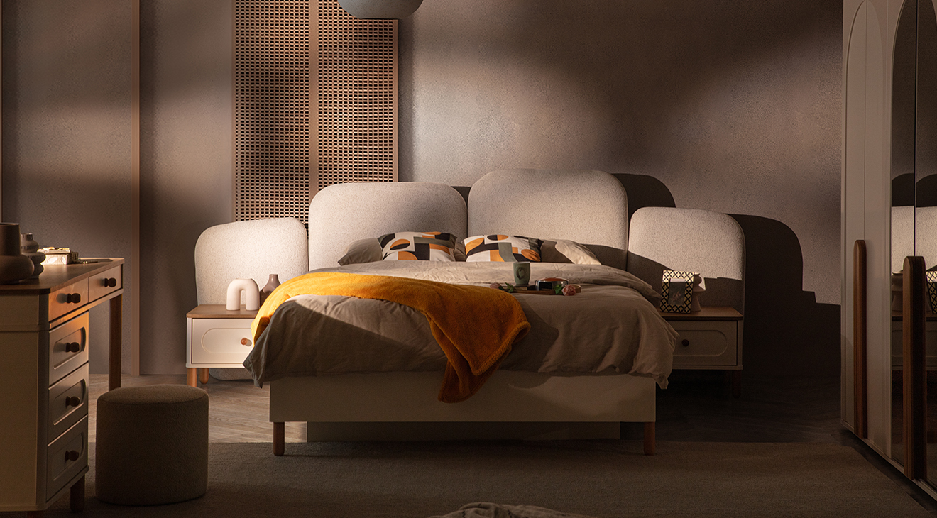 Bohem Zen 6 Kapaklı Yatak Odası Takımı Yatak Odası