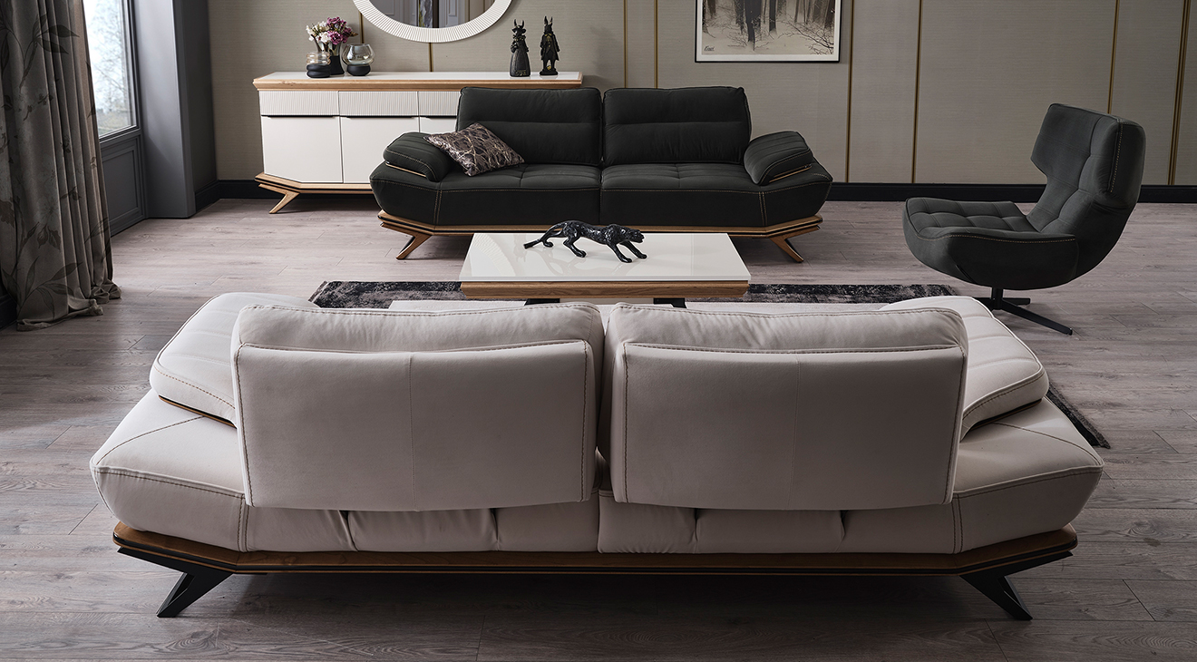 Wow Yataklı Metal Ayaklı Koltuk Takımı 4 Yataklı Koltuk Takımları