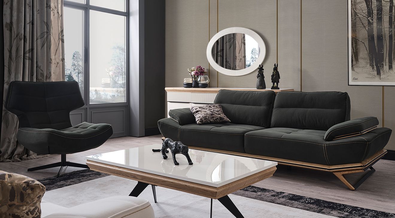 Wow Yataklı Metal Ayaklı Koltuk Takımı 4 Yataklı Koltuk Takımları