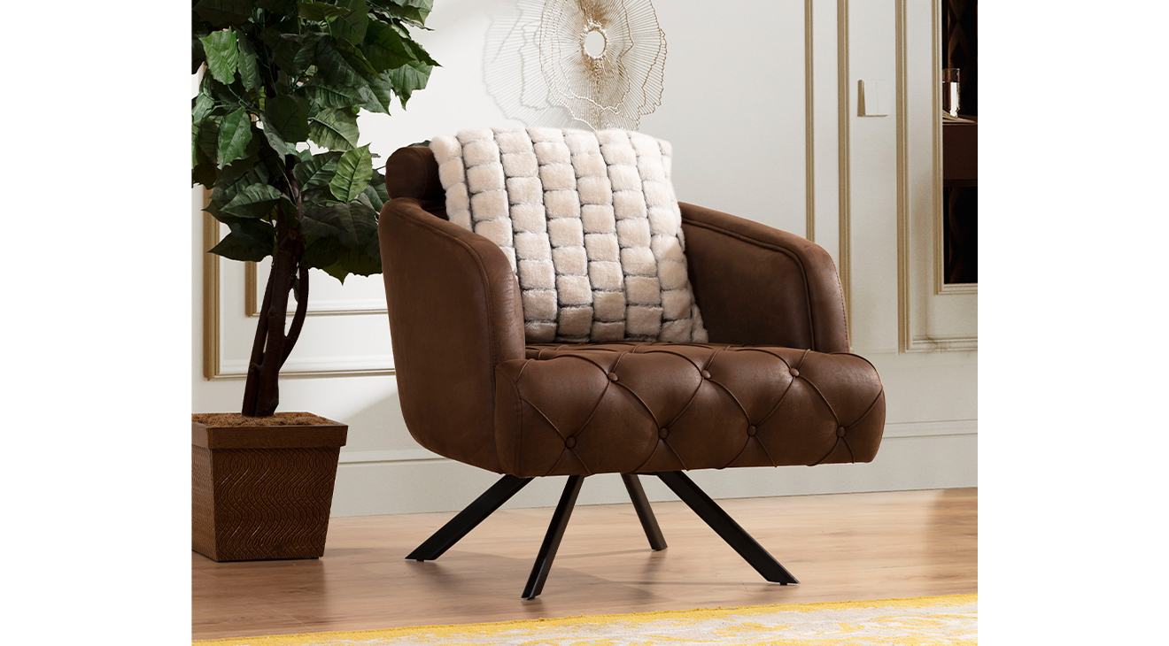 Kent Siyah Metal Ayaklı Yataklı Koltuk Takımı Yataklı Koltuk Takımları