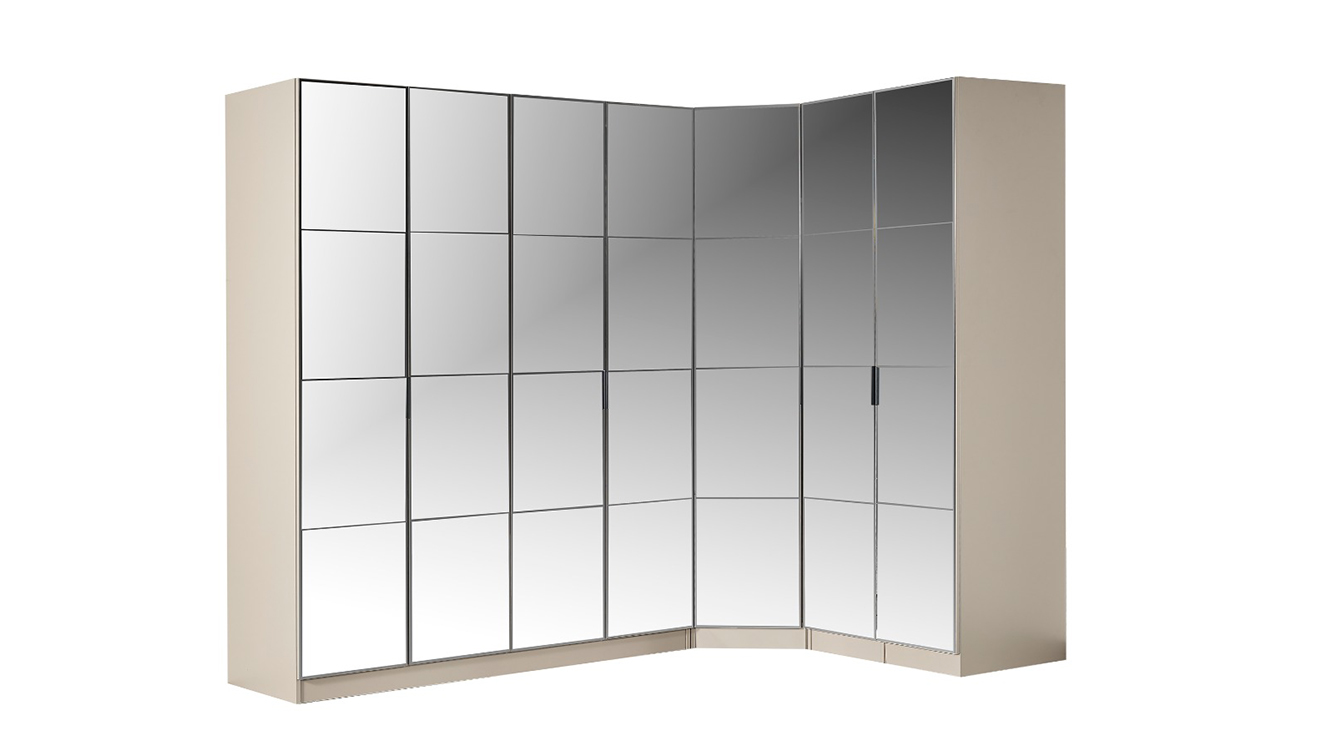 Lexus Köşe Dolaplı Yatak Odası Takımı Giyinme Odası