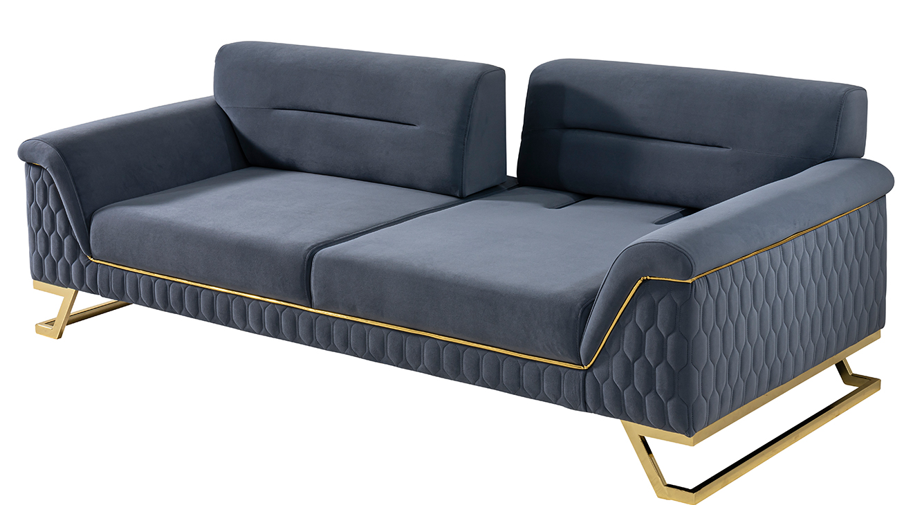 Artoo Yataklı Gold Metal Ayaklı Koltuk Takımı Yataklı Koltuk Takımları