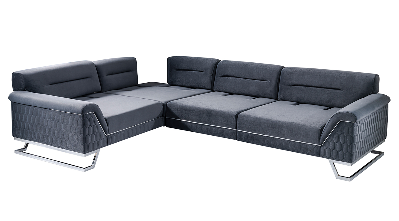 Artoo Yataklı Metal Ayaklı Köşe Koltuk Takımı Yataklı KöşeTakımları