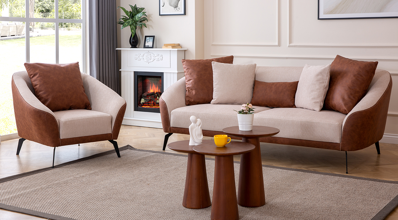 Leia Modern Koltuk Takımı Modern Koltuk Takımı