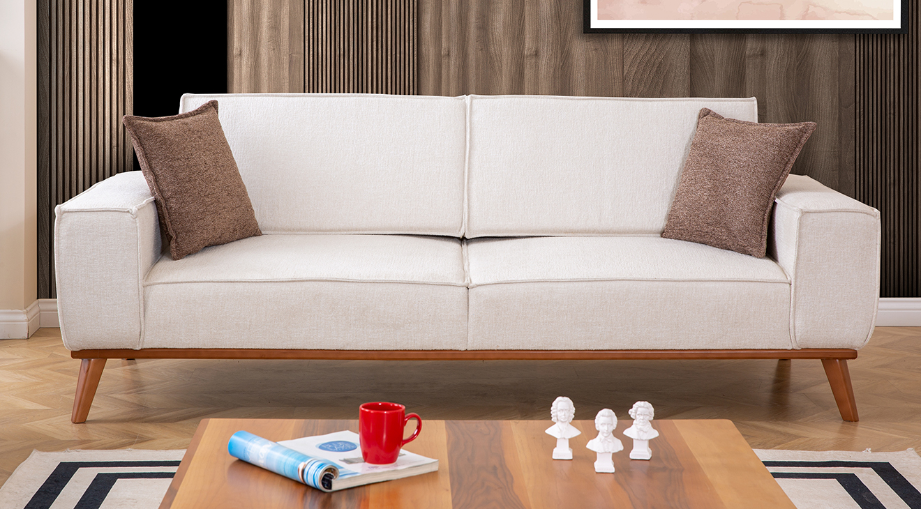 Luke Ahşap Ayaklı Yataklı Koltuk Takımı Yataklı Koltuk Takımları