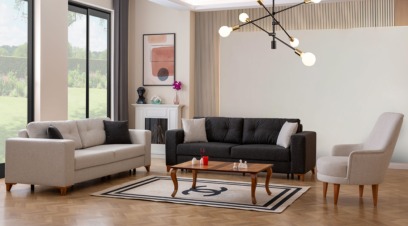 Kumsal Sandıklı Yataklı Koltuk Takımı Yataklı Koltuk Takımları