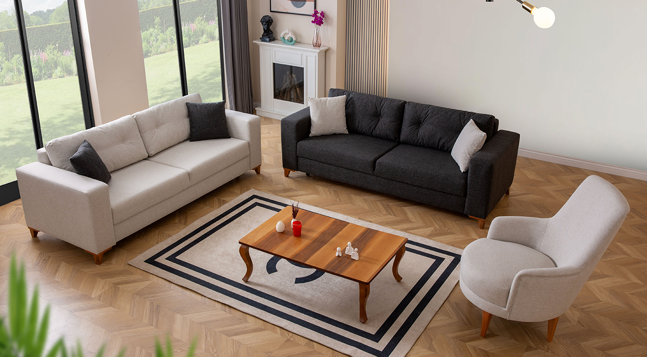 Kumsal Sandıklı Yataklı Koltuk Takımı Yataklı Koltuk Takımları