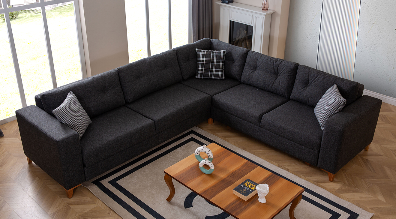 Kumsal Köşe Koltuk Takımı Köşe Koltuk