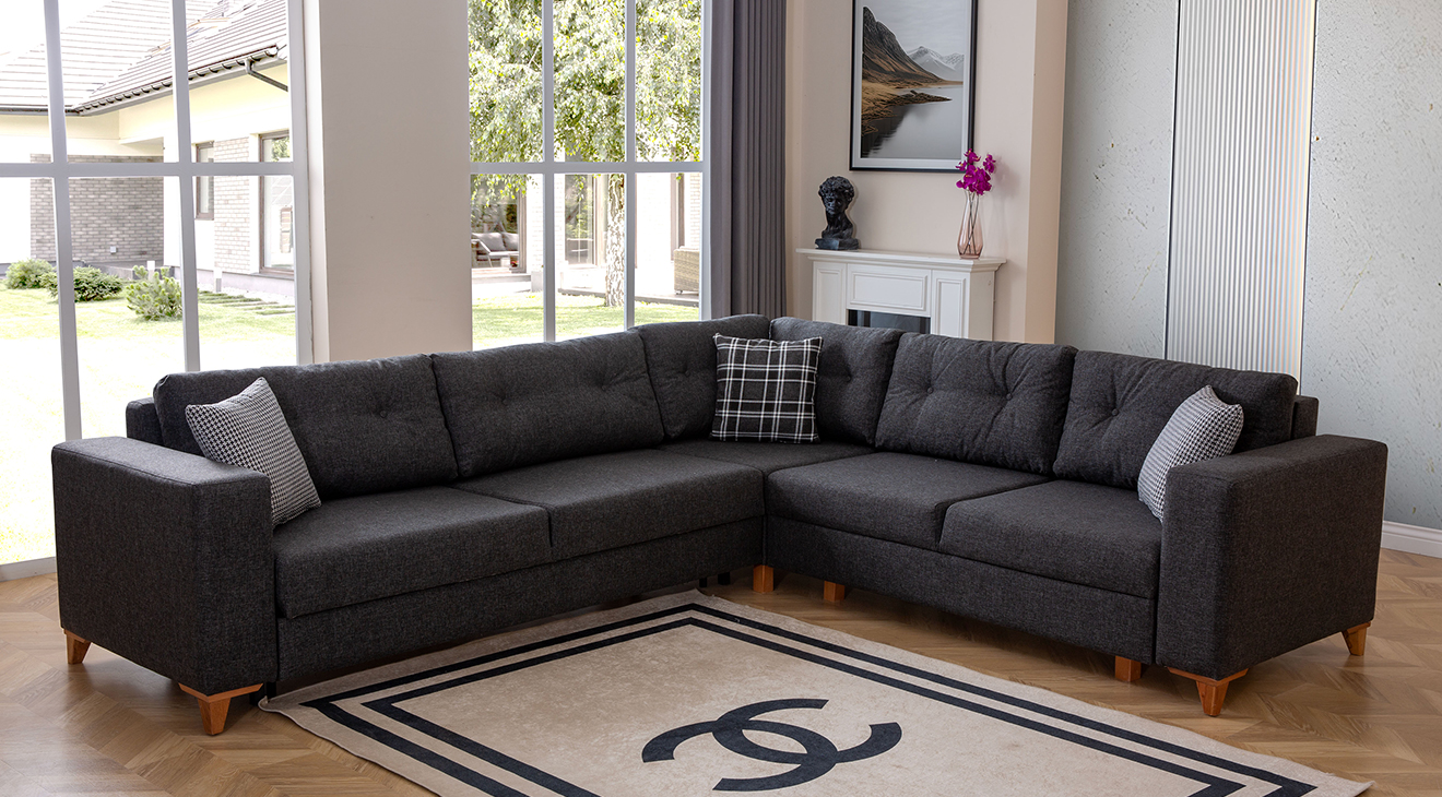 Kumsal Köşe Koltuk Takımı Köşe Koltuk